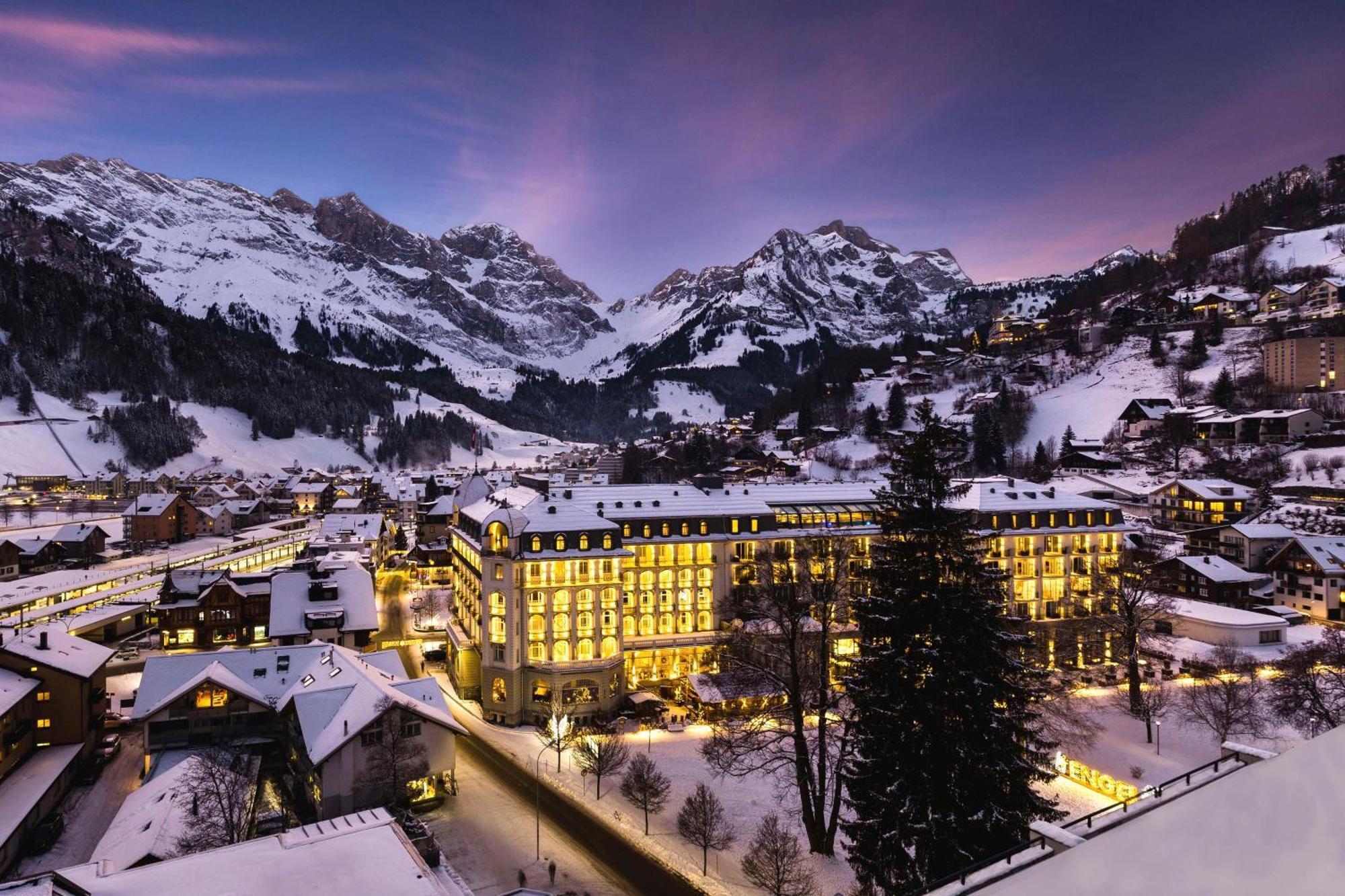 Kempinski Palace Engelberg Exterior foto