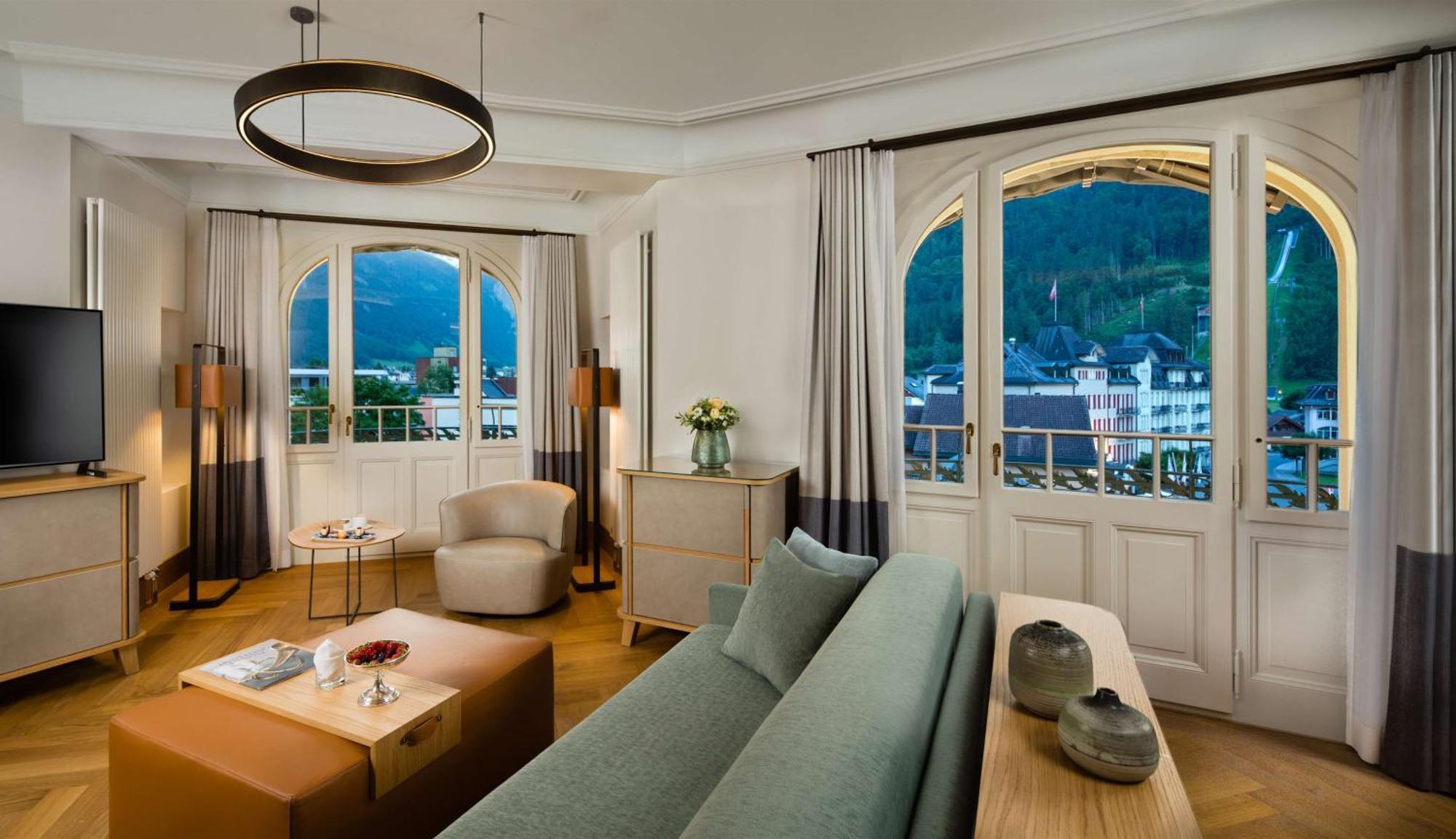 Kempinski Palace Engelberg Exterior foto