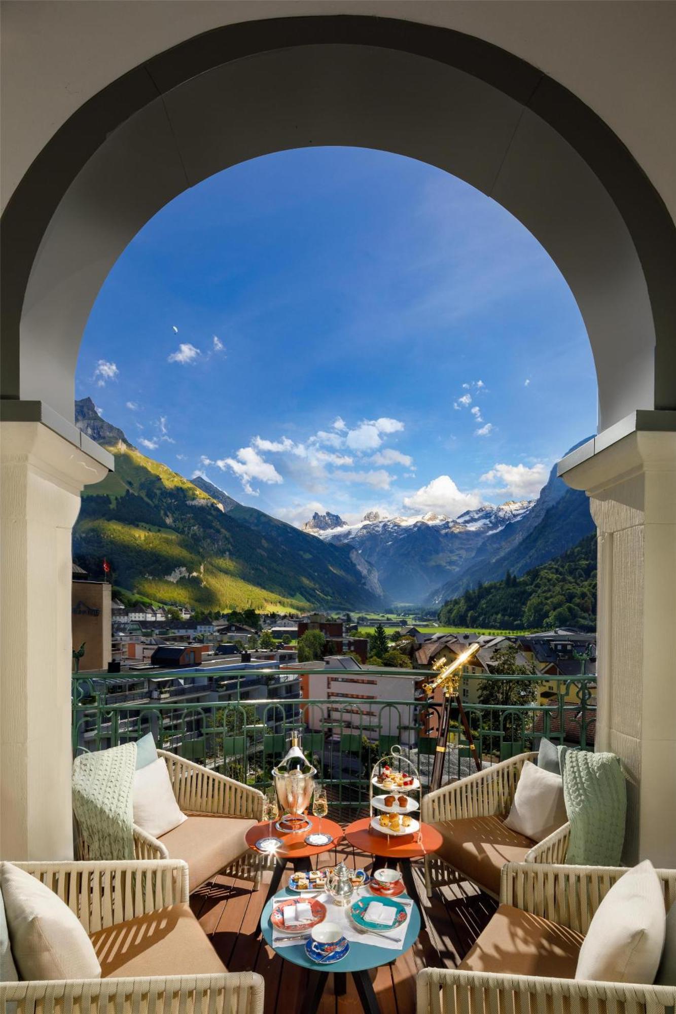 Kempinski Palace Engelberg Exterior foto